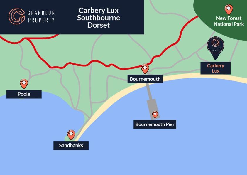 Carbery Lux By Grandeur Property Борнмут Екстер'єр фото